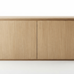 Modern Oak Kitchen Cabinet