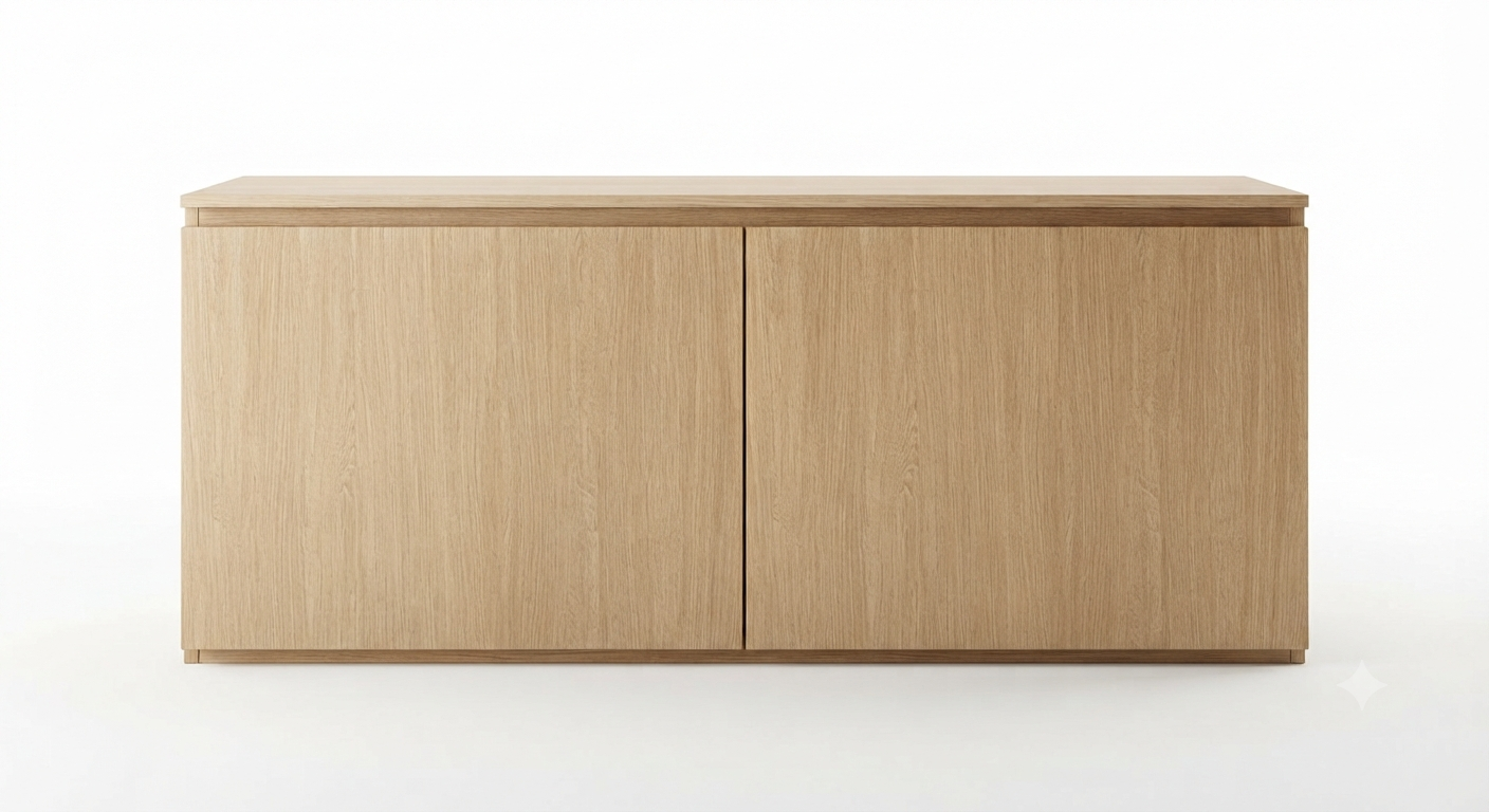Modern-Oak-Kitchen-Cabinet